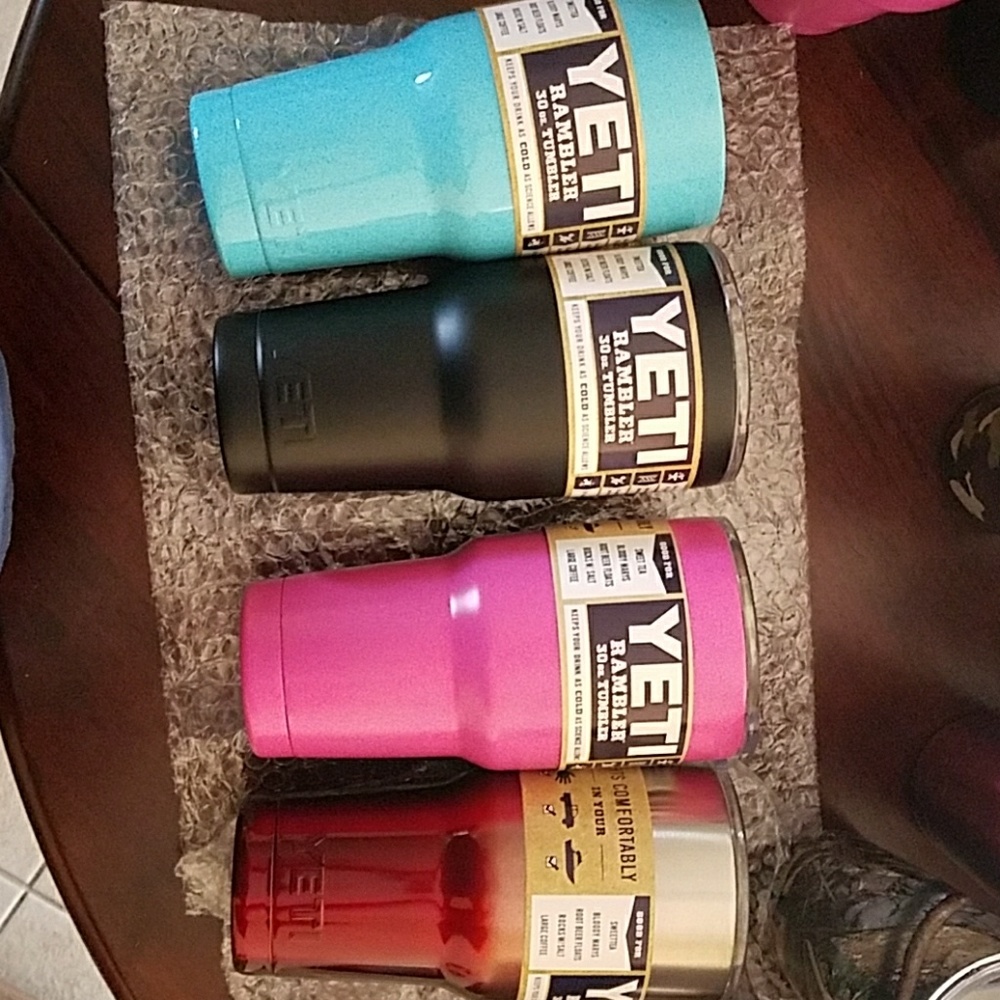 4 tumblers